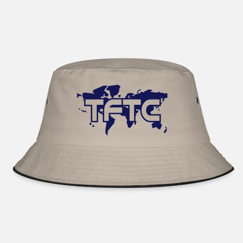 TFTC - 1color - 2011 - Bucket Hat - khaki/black