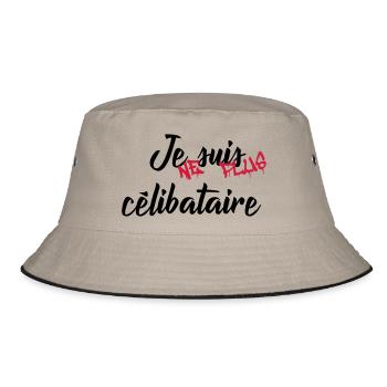 celibataire - Bob - kaki/noir - Devant