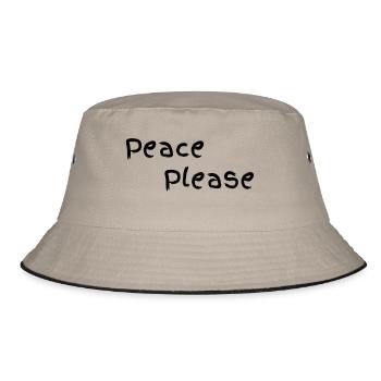 Peace please - Bob - kaki/noir - Devant