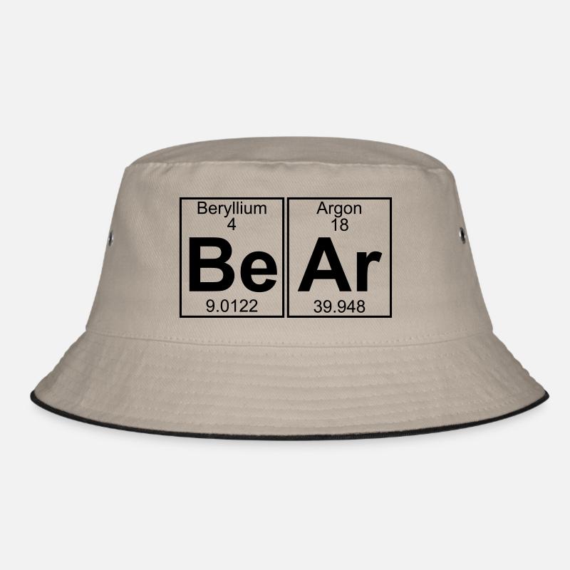 Be-Ar (bear) - Full Bucket Hat
