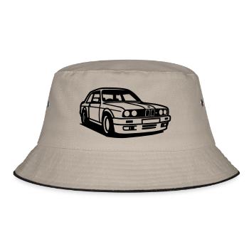 BMWE30 - Bucket Hat - khaki/black - Front