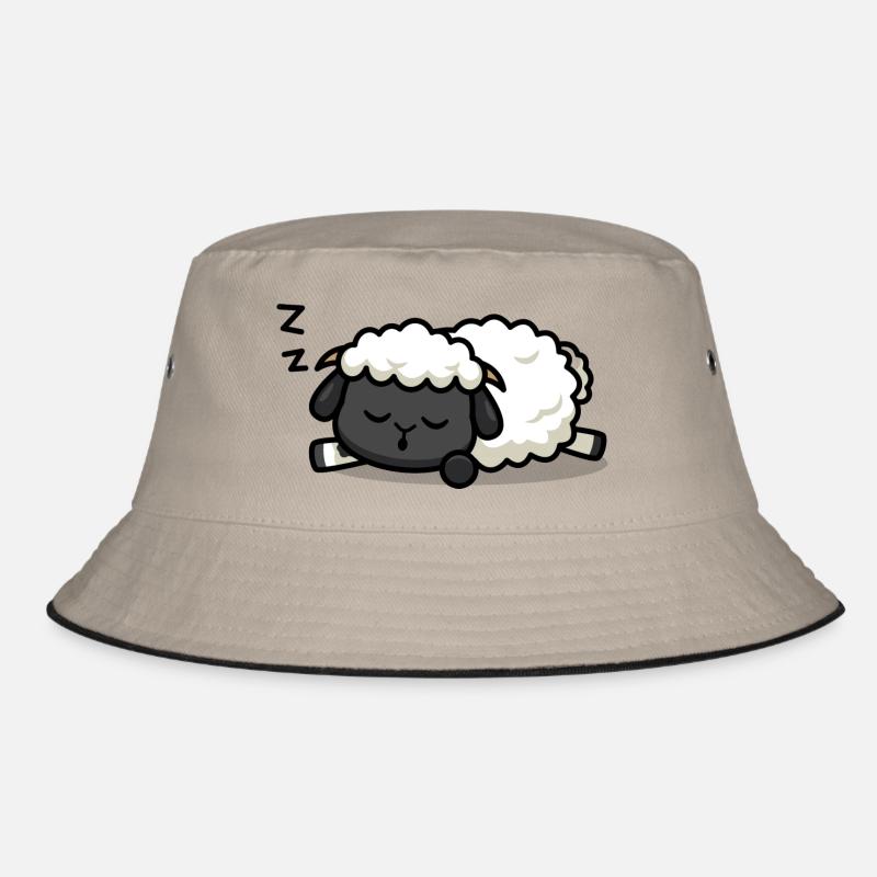 Sleeping lamb Bucket Hat