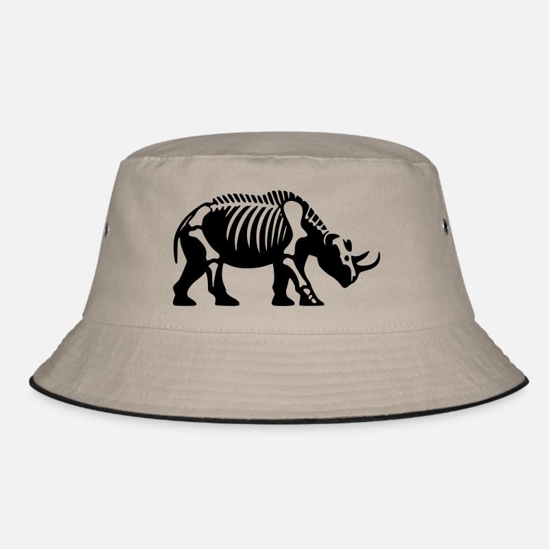 Nashorn - Bucket Hat - Khaki/Schwarz