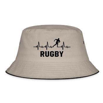 Rugby Rugby Joueur Heartbeat - Bob - kaki/noir - Devant