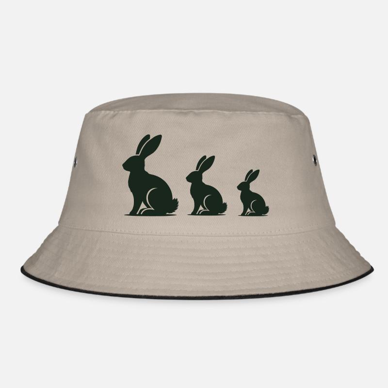 Rabbit rabbit rabbit Bucket Hat