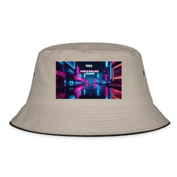 FREQUENCIES LOADED - Bucket Hat - khaki/black - Front