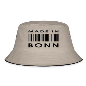 Bonn - Bucket Hat - Khaki/Schwarz - Vorne