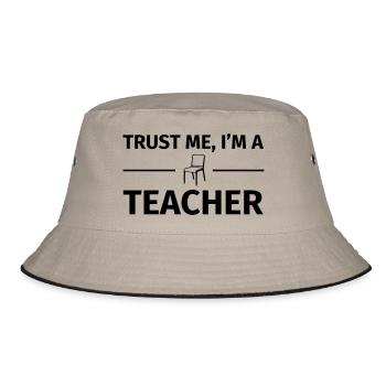 Trust me I'm a Teacher - Bob - kaki/noir - Devant