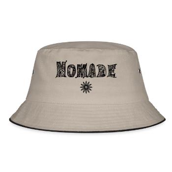 Nomade (en noir) - Bob - kaki/noir - Devant