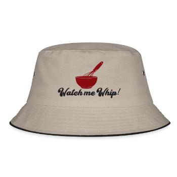 Chef / Chef Cook: Watch Me Whip! - Bucket Hat - khaki/black - Front