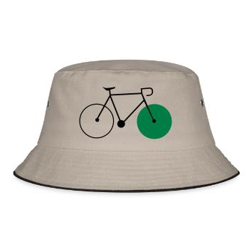 vélo fixie vélo roue de vélo vélo de l'été - Bob - kaki/noir - Devant