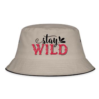 Stay Wild - Bob - kaki/noir - Devant