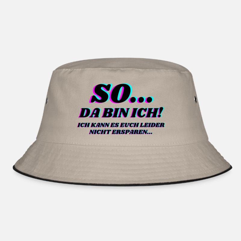 So Da Bin Ich 2 Bucket Hat