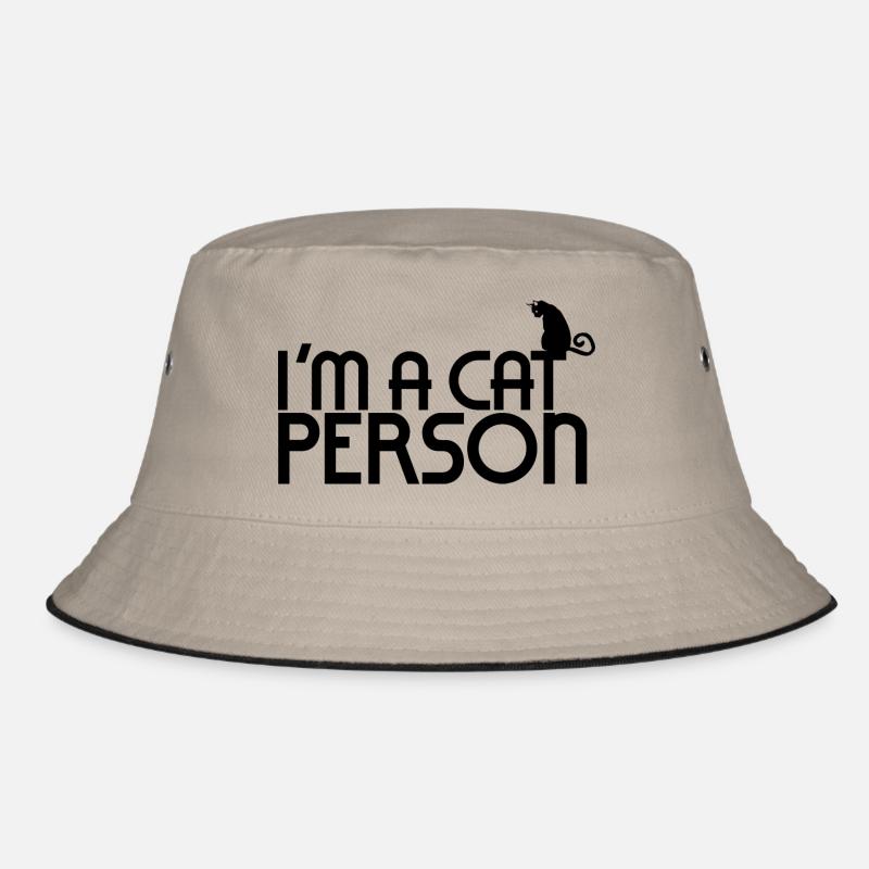 Ich bin ein Katzenmensch Bucket Hat