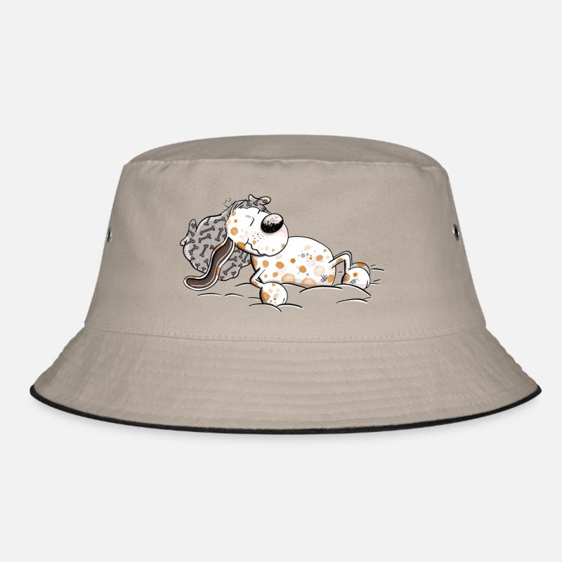 Schlafender Hund Müde Traum Bucket Hat