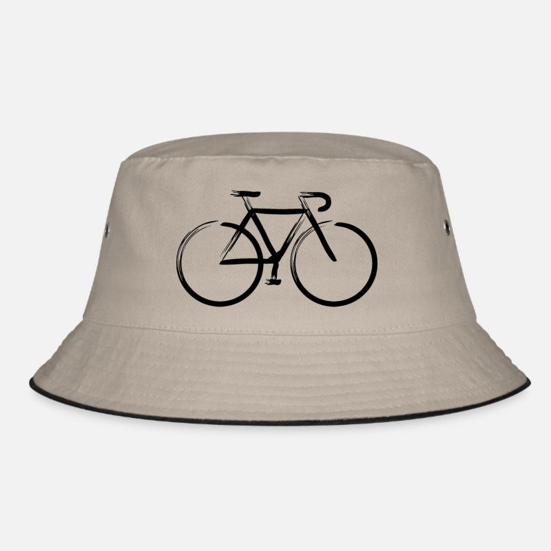 Strokes 5 Black - Bucket Hat - khaki/black