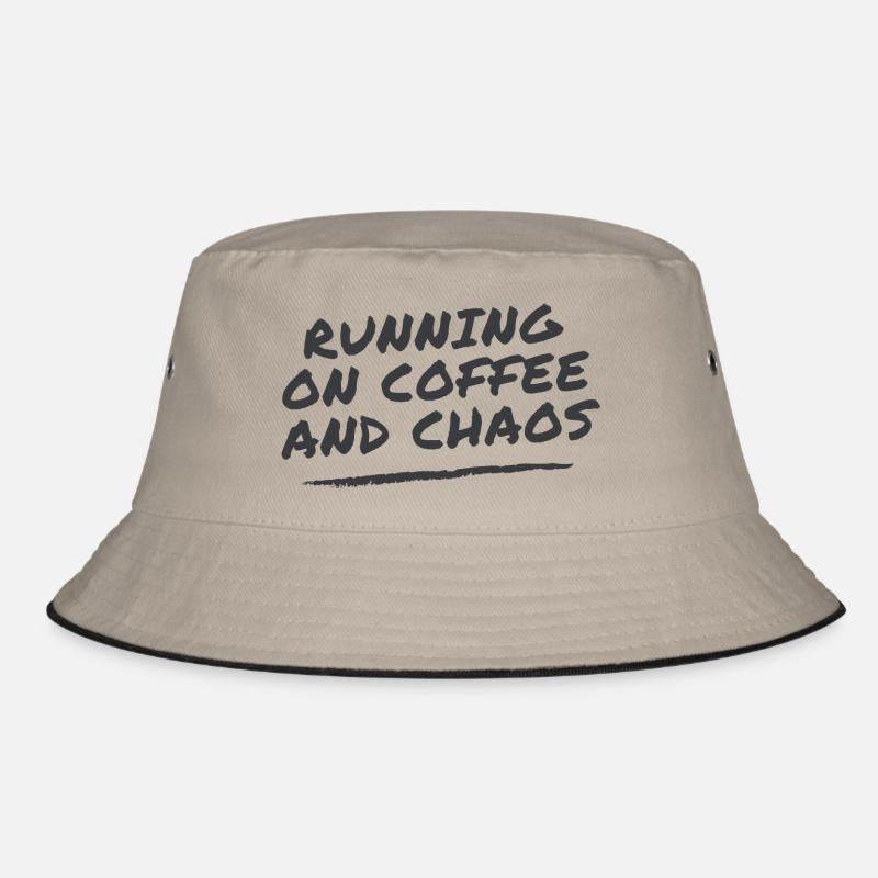 Coffee & Chaos by Ivye Bucket Hat