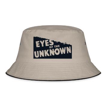 EYES OF THE UNKNOWN - Bucket Hat - khaki/black - Front
