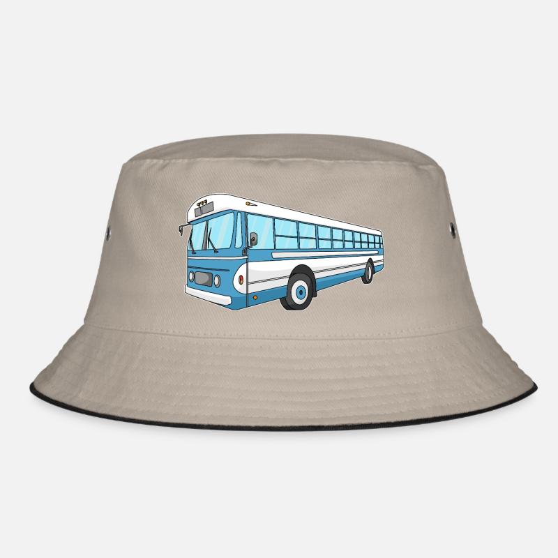 Bus - Bucket Hat - Khaki/Schwarz