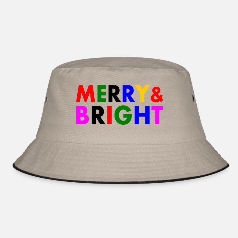 Merry and bright Bucket Hat