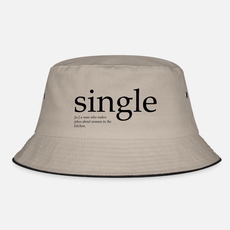 Single man Bucket Hat