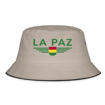 La Paz Bolivia Fans T-Shirt Design - Bob - kaki/noir - Devant