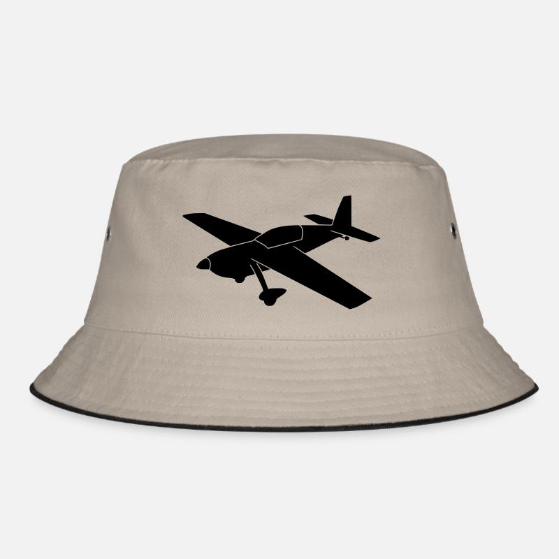 Extra 300 - Bucket Hat - Khaki/Schwarz