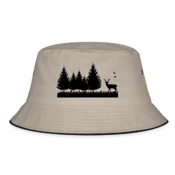 Forest nature environment - Bob - kaki/noir - Devant