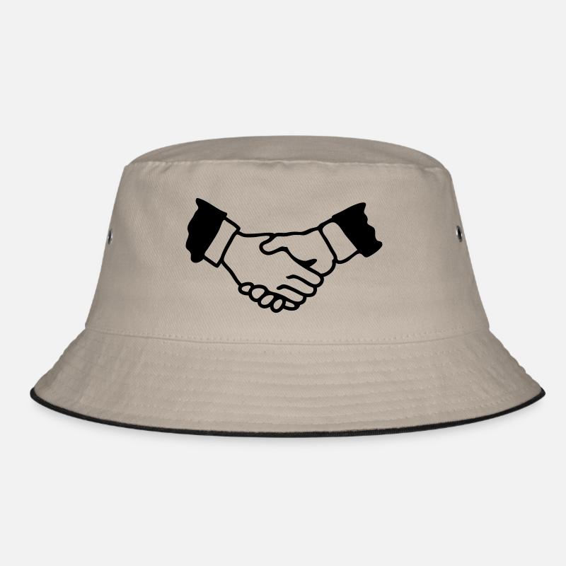 Handshake - Line Bucket Hat
