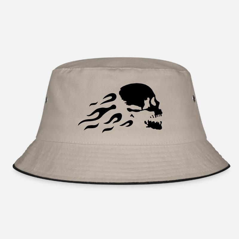 fast_skull Bucket Hat