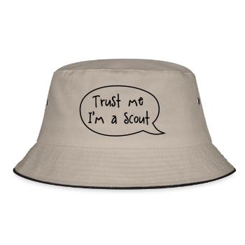 Trust me I'm a scout - Bob - kaki/noir - Devant