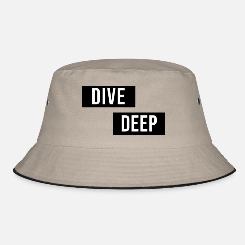 Dive Deep Inspiration Bucket Hat
