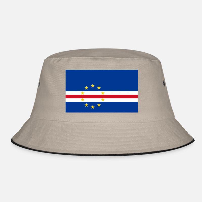 Kapverdische Flagge Bucket Hat