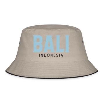 Bali - Bucket Hat - khaki/black - Front