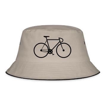 Fixie - Bucket Hat - khaki/black - Front