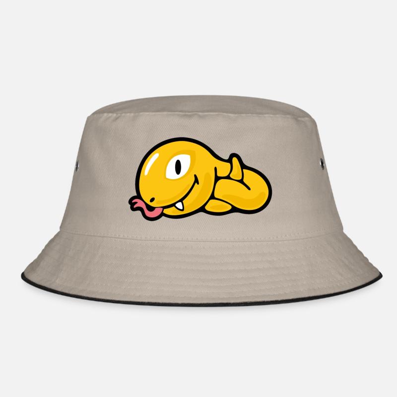 Smiley Snake Bucket Hat