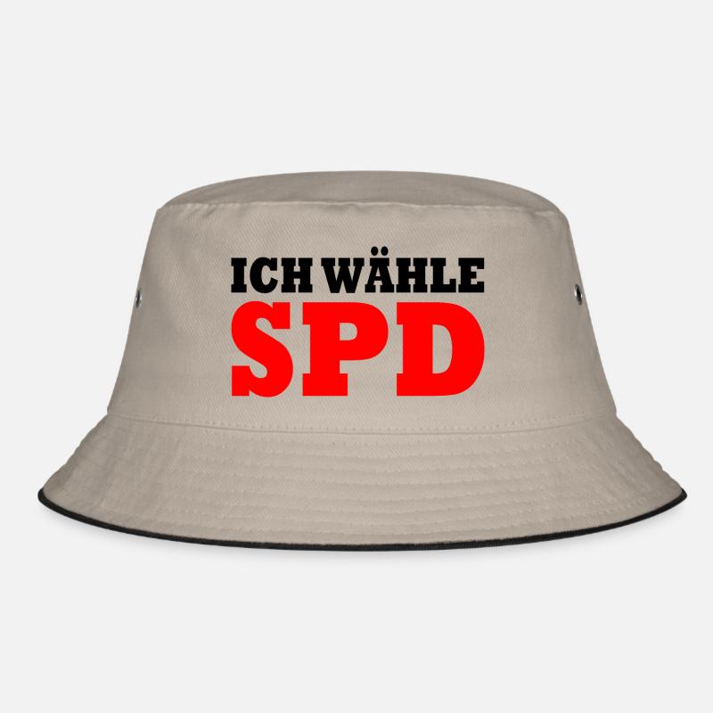 Ich wähle spd Bucket Hat
