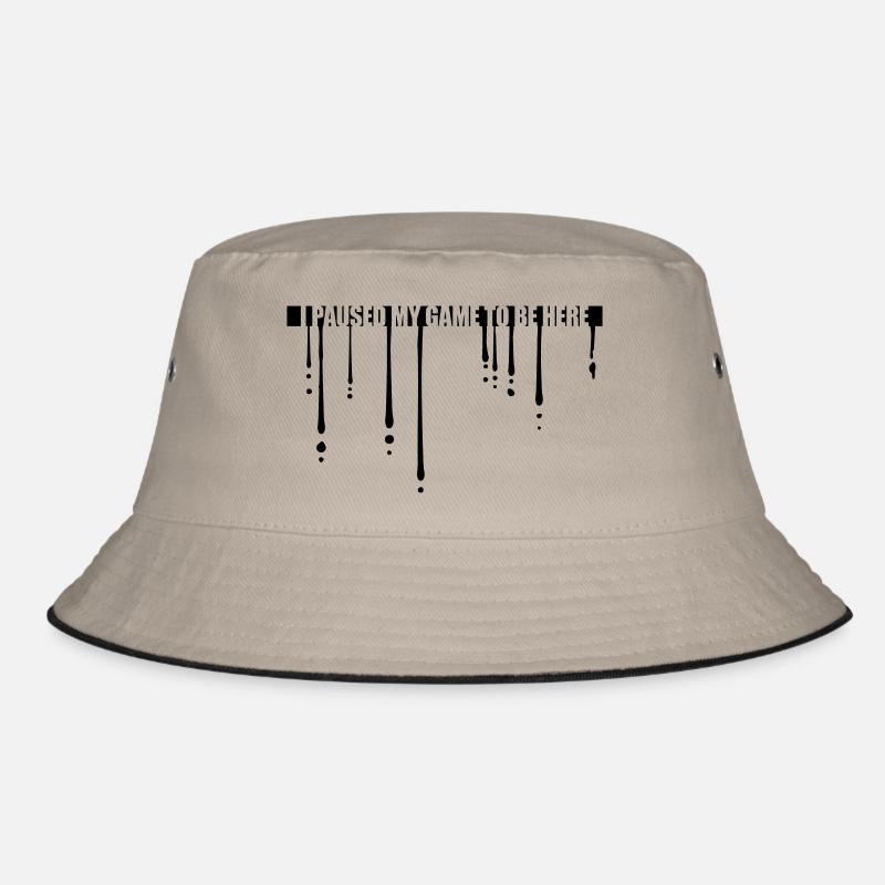 Tropfen Game Paused Bucket Hat