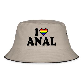 I love anal - Bob - kaki/noir - Devant