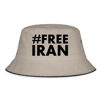 Free iran - Bob - kaki/noir - Devant