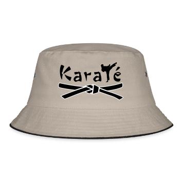 Karate - Bucket Hat - khaki/black - Front