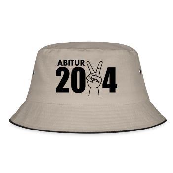 Abitur 2024 - Bucket Hat - Khaki/Schwarz - Vorne