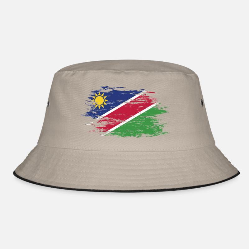 Namibia Flagge used Bucket Hat