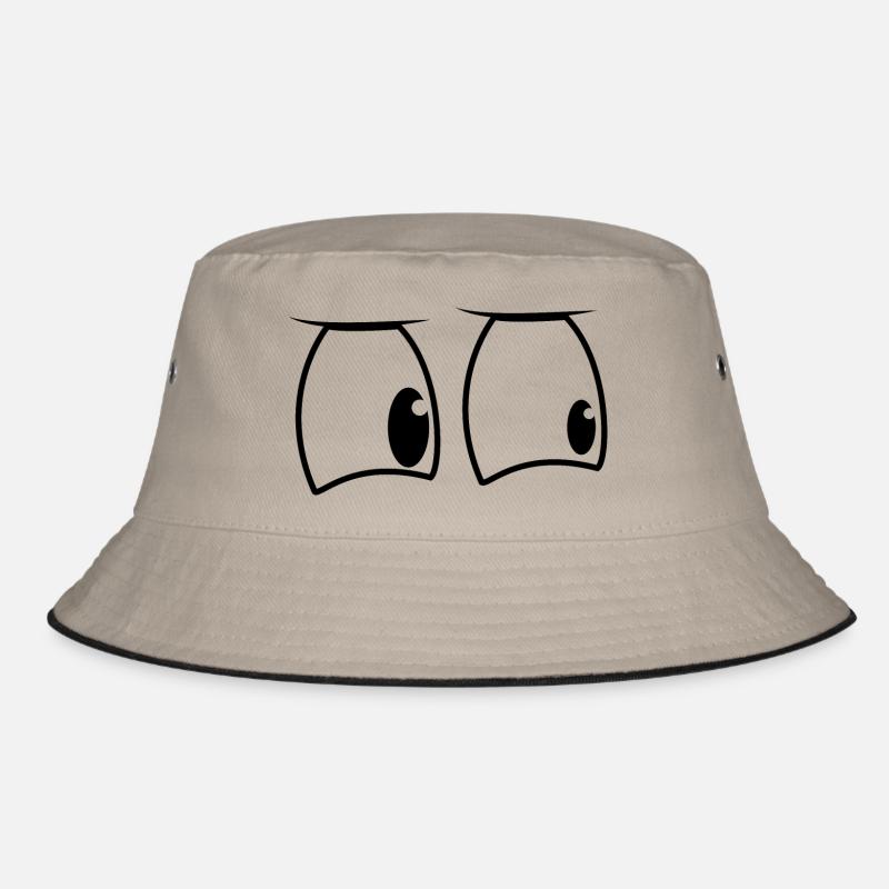 cartoon eye1 Bucket Hat