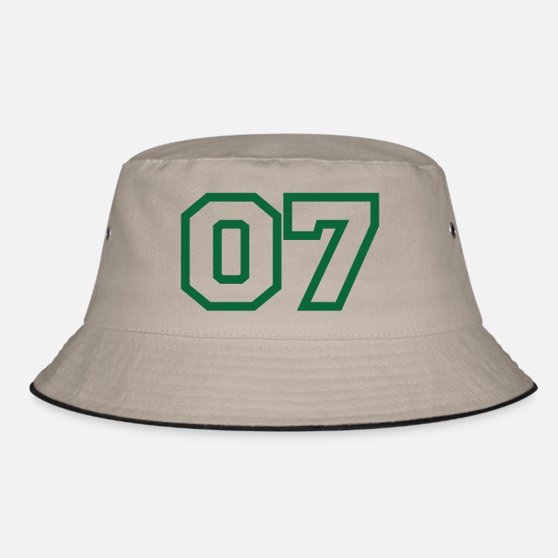 Nummer 7 Green Sport Bucket Hat