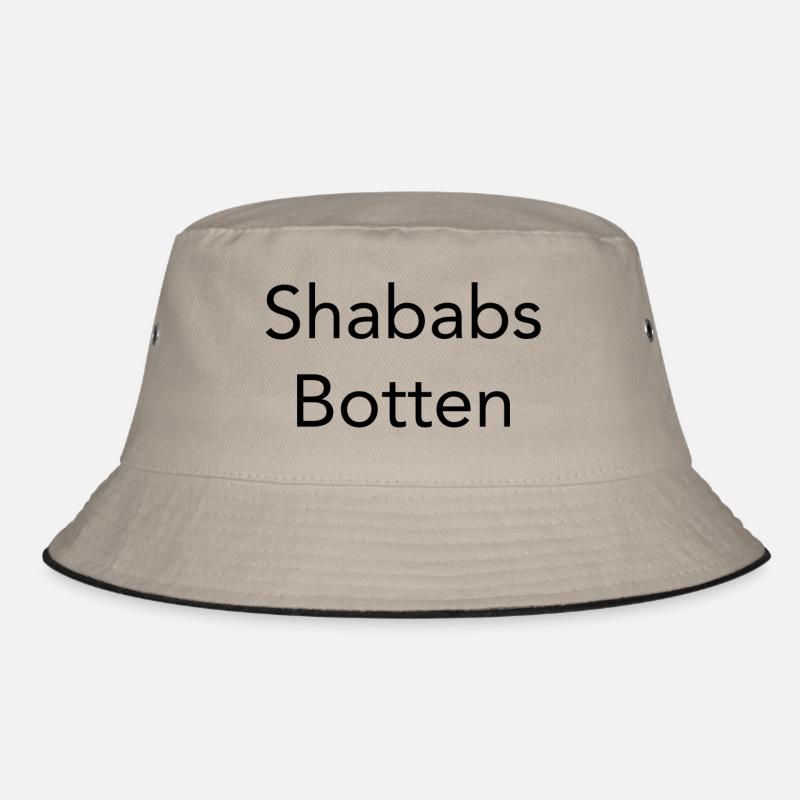 Shababs Botten - Bucket Hat - Khaki/Schwarz