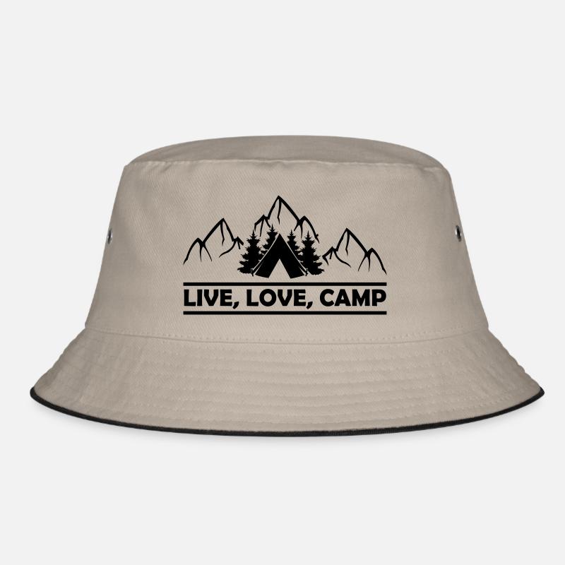 Live Love Camp Bucket Hat