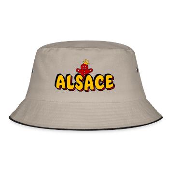 King Alsace - Bob - kaki/noir - Devant