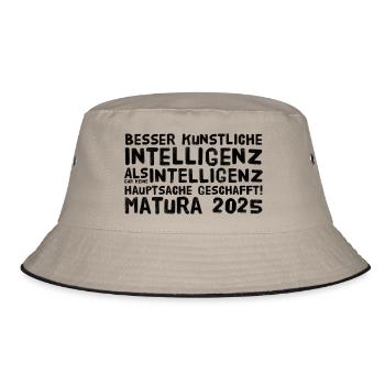 Matura - Bucket Hat - Khaki/Schwarz - Vorne