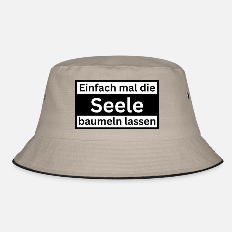 Einfach_mal_die_Selle_baumeln Bucket Hat